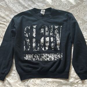 Gildan Black Slow Magic Sweatshirt